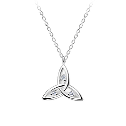 Silver Celtic Necklace - 17290
