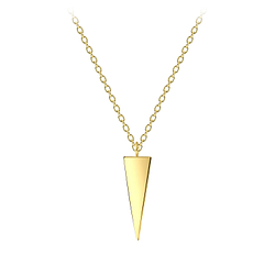 Silver Triangle Necklace - 18016 Silver Triangle Necklace - 18016