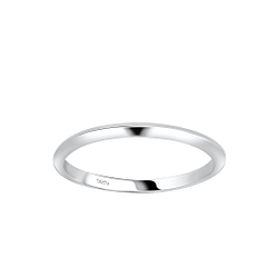 Silver Round Ring - 18030