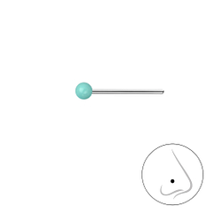 2mm Silver Ball Nose Stud - 18503