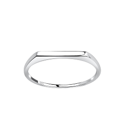 Silver Bar Ring - 18408