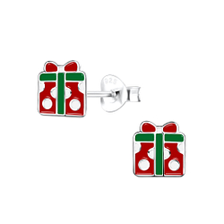 Silver Gift Stud Earrings - 18796