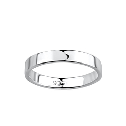 3.3mm Band Silver Ring - 18547