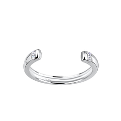 Silver Opened Ring - 18130 Silver Opened Ring - 18130