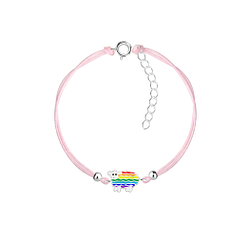 Silver Sheep Cord Bracelet - 19122