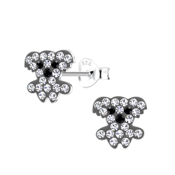 Silver Koala Stud Earrings - 19703