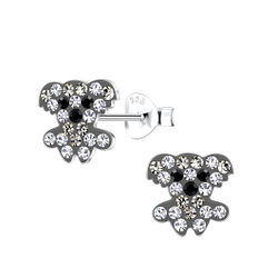 Silver Koala Stud Earrings - 19704