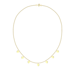 Silver Heart Necklace - 19989