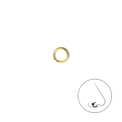 5mm Plain Nose Ring - 20069 5mm Plain Nose Ring - 20069