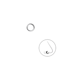 5mm Plain Nose Ring - 20068