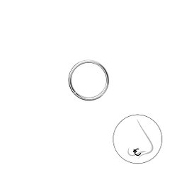9mm Plain Nose Ring - 20062