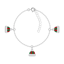 Silver Hat Bracelet - 20209 Silver Hat Bracelet - 20209