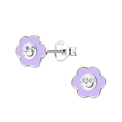 Silver Flower Stud Earrings - Wholesale - 20179 Silver Flower Stud Earrings - Wholesale - 20179