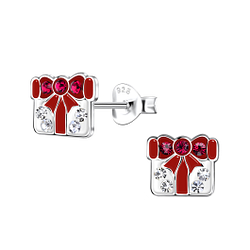 Silver Gift Stud Earrings - 20417