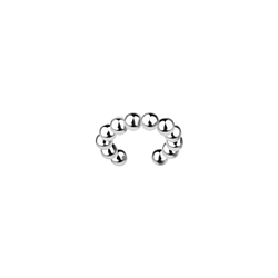 Silver Ball Ear Cuff - 20512