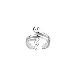 Silver Snake Ear Cuff - 20509 Silver Snake Ear Cuff - 20509