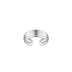 Silver Patterned Ear Cuff - 20516 Silver Patterned Ear Cuff - 20516