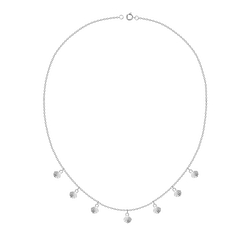 Silver Shell Necklace - 8563 Silver Shell Necklace - 8563