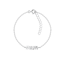 Silver Mum Bracelet - 20999