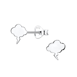 Silver Thunderstrom Stud Earrings - 20959 Silver Thunderstrom Stud Earrings - 20959