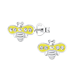 Silver Bee Stud Earrings - 21002 Silver Bee Stud Earrings - 21002