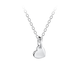 Silver Heart Necklace - 21250