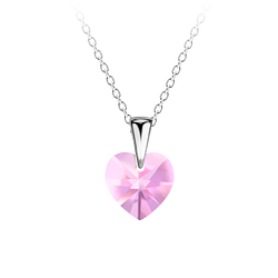 Silver Heart Necklace - 21328