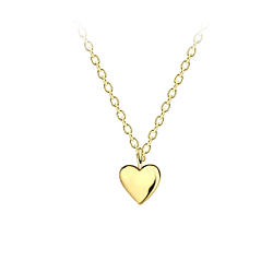 Silver Heart Necklace - 21311
