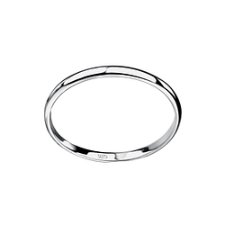Silver Band Ring - 21367