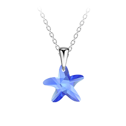 Silver Starfish Necklace - 21458