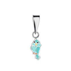 Silver Parrot Pendant - 21546