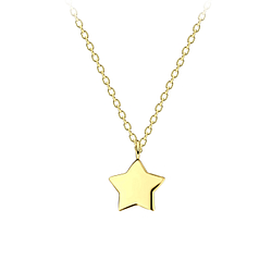 Silver Star Necklace - 21598