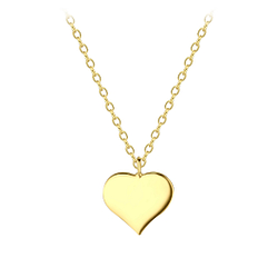 Silver Heart Necklace - 21599