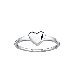 Silver Heart Ring - 21699