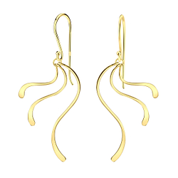 Silver Wave Earrings - 21775 Silver Wave Earrings - 21775
