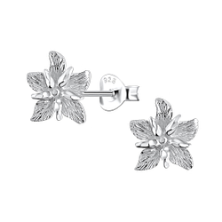 Silver Flower Stud Earrings - 21831 Silver Flower Stud Earrings - 21831