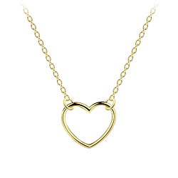 Silver Heart Necklace - 21892