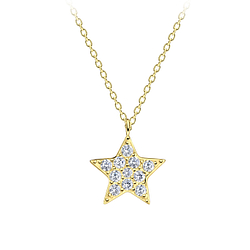 Silver Star Necklace - 21894
