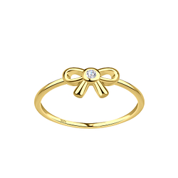 Silver Bow Ring - 21596