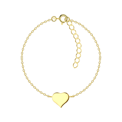 Silver Heart Bracelet - 22286