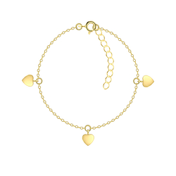 Silver Heart Bracelet - 22246