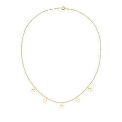 Silver Star Necklace - 22241