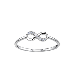 Silver Infinity Ring - 23086