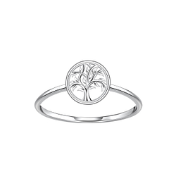 Silver Tree Of Life Ring - 22858