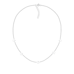 Silver Star Necklace - 23344