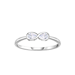 Silver Infinity Ring - 23387