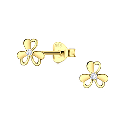 Silver Flower Stud Earrings - 23518 Silver Flower Stud Earrings - 23518