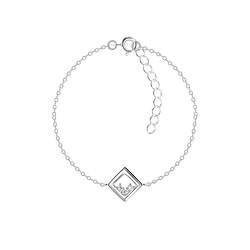 Silver Square Bracelet - 23883