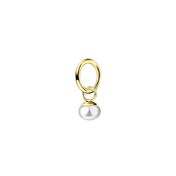 4mm Fresh Water Pearl Silver Pendant - 23886 4mm Fresh Water Pearl Silver Pendant - 23886