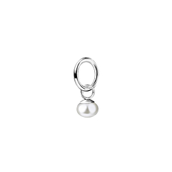 4mm Fresh Water Pearl Silver Pendant - 23885 4mm Fresh Water Pearl Silver Pendant - 23885